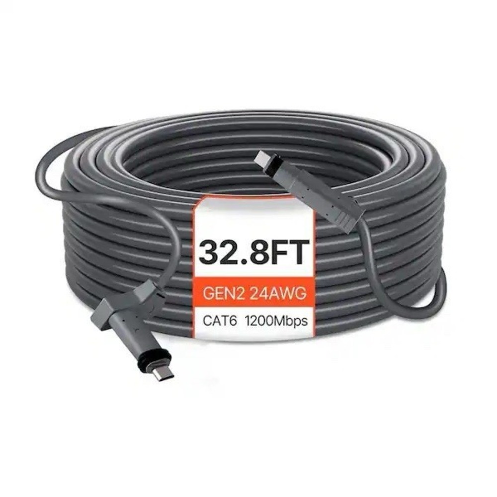 Starlink Gen 2 Cable, 32.8 FT, 24 AWG Copper Core, Durable Extension Cable for..